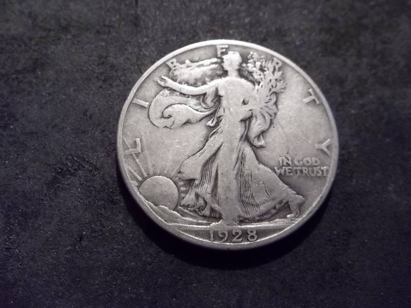 1928 S Walker Half Dollar