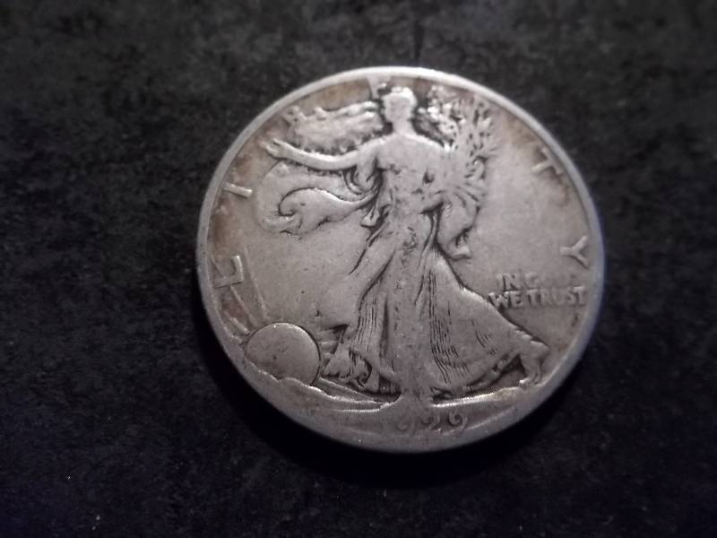 1929 S Walker Half Dollar