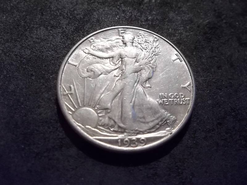1939 D Walker Half Dollar