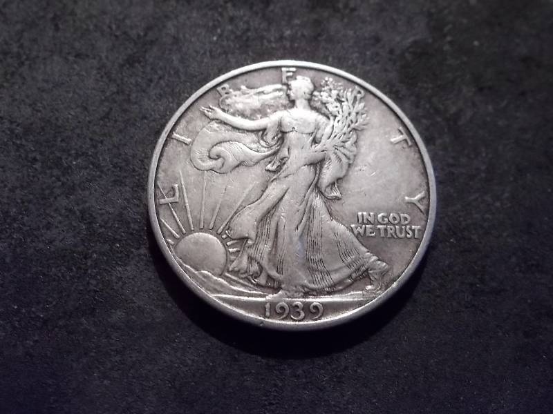 1939 S Walker Half Dollar