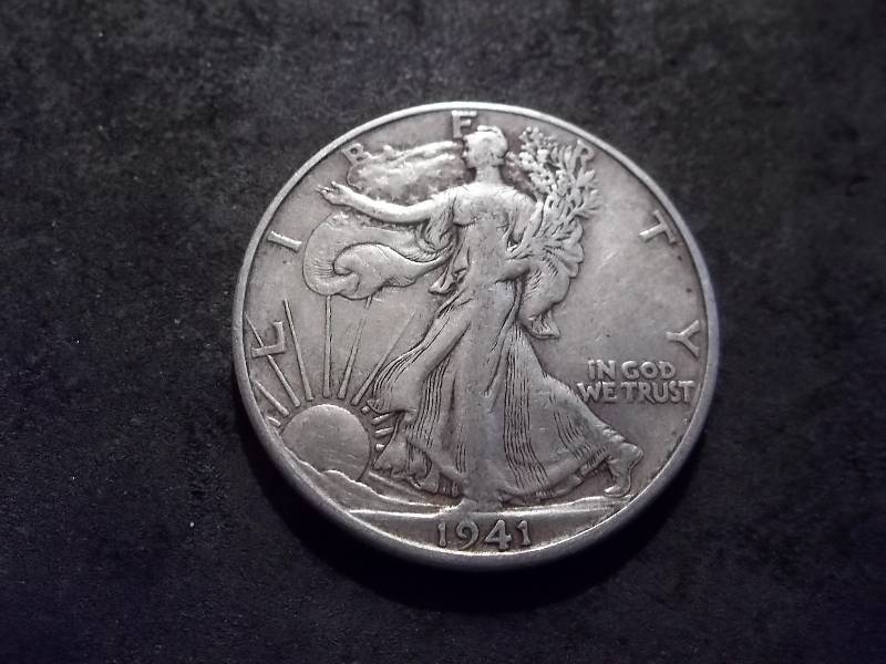1941 D Walker Half Dollar