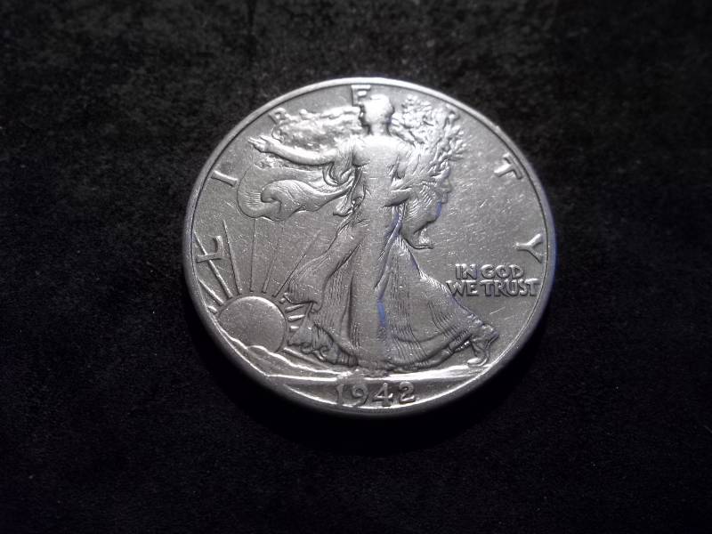 1942 D Walker Half Dollar