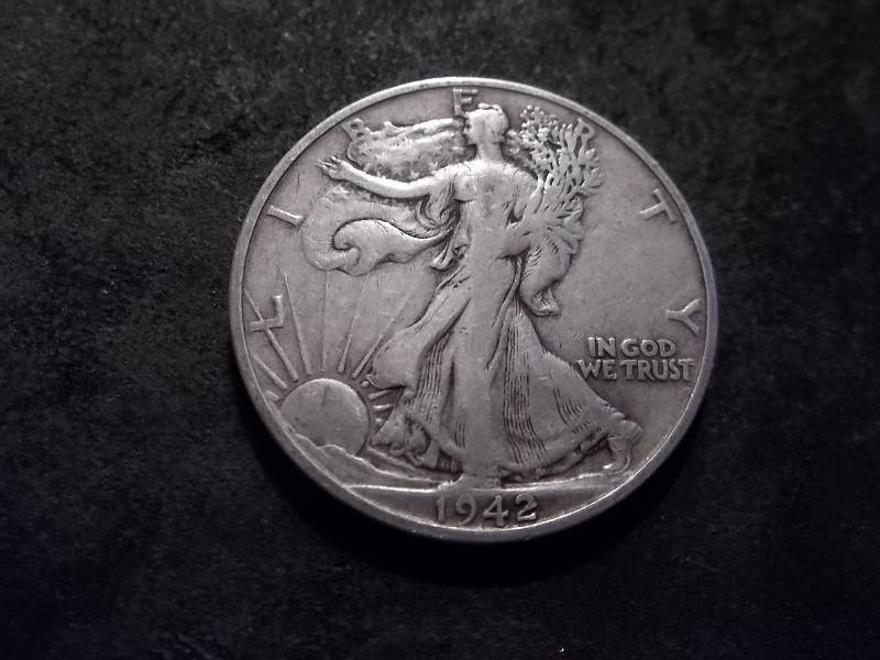 1942 S Walker Half Dollar