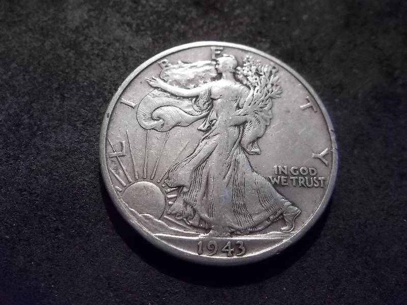 1943 D  Walker Half Dollar