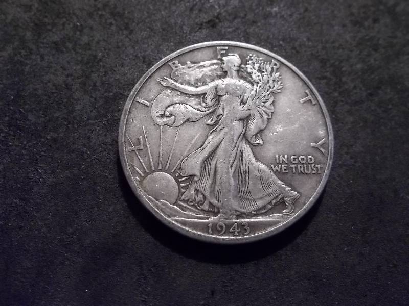 1943 S  Walker Half Dollar