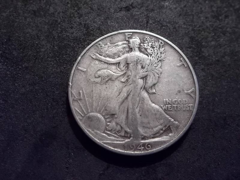 1946 S Walker Half Dollar