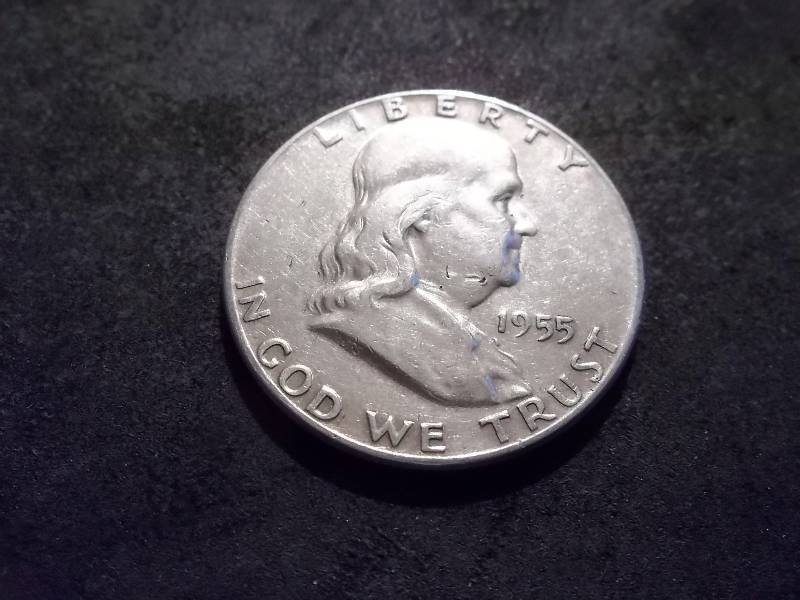 1955 Franklin Half Dollar
