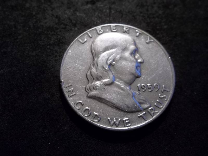 1959 Franklin Half Dollar