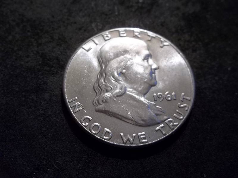 1961  Franklin Half Dollar
