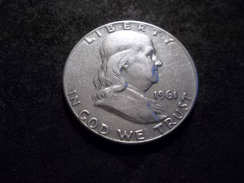1961 D  Franklin Half Dollar