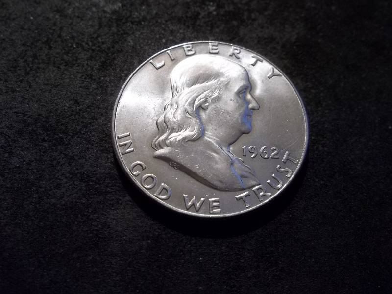 1962 D  Franklin Half Dollar