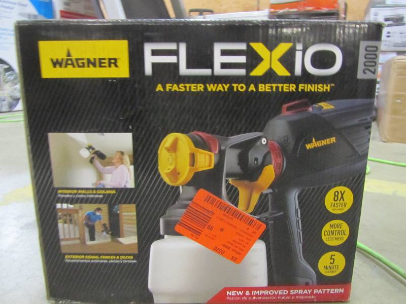 lot 25 image: Wagner Flexio 2000 HVLP Sprayer