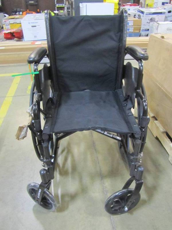 lot 78 image: Drive Cruiser III Wheelchair with Removable Flip Back Arms, Desk Arms and Elevating Legrests
