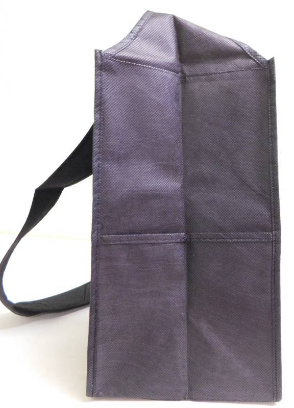 lot 22 image: Black Over The Shoulder Totes - 16 x 7 x 14