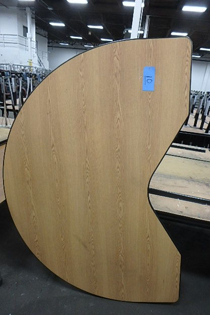 Half Round Teachers table