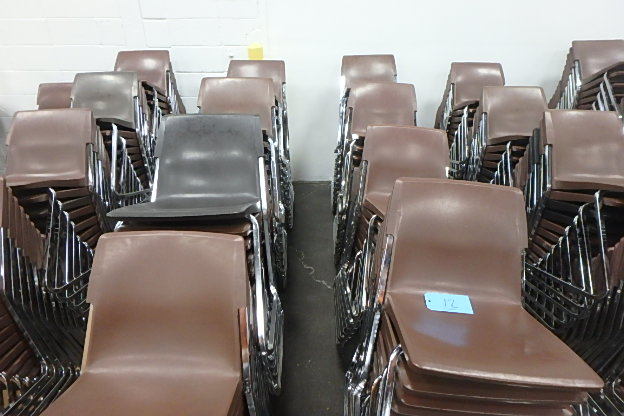 (80 approx) Stacking Chairs