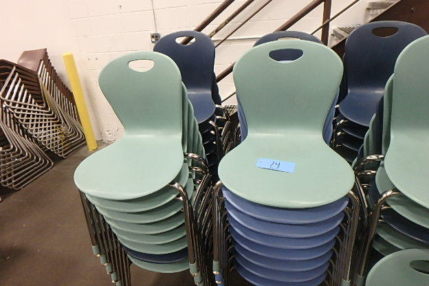 (32 approx) Stacking Chairs