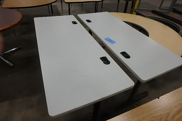 Pair Grey Tables