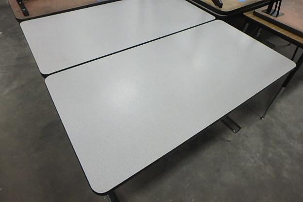 (6) Grey Top TablesDesks