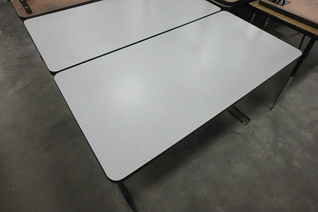 (6) Grey Top TablesDesks