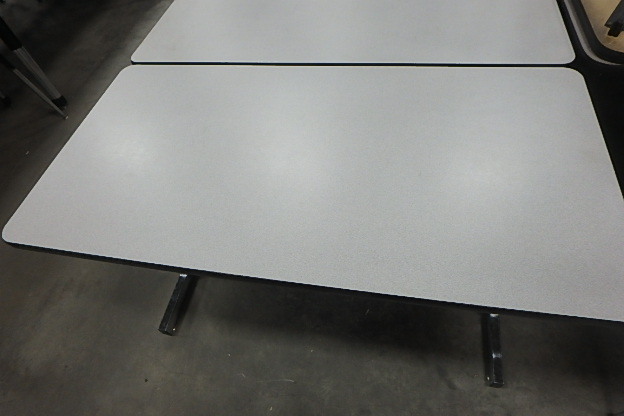 (6) Grey Top TablesDesks