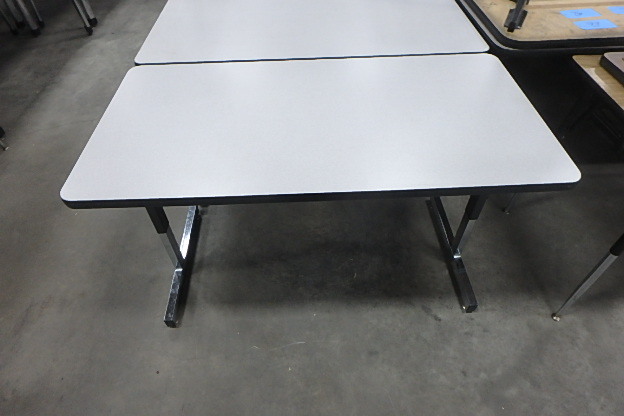 (6) Grey Top TablesDesks