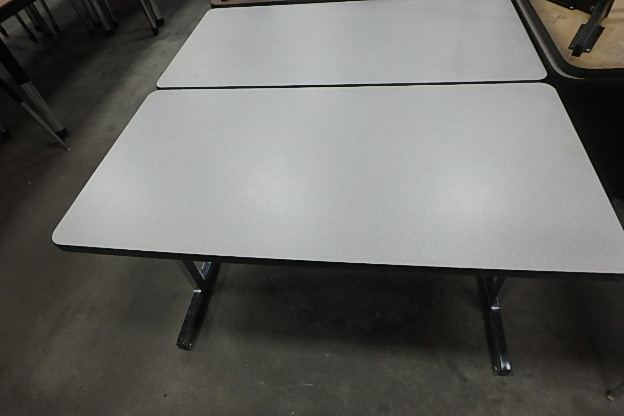 (6) Grey Top TablesDesks