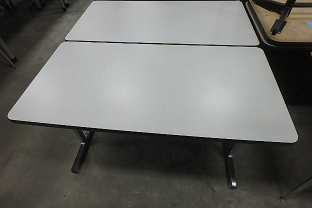 (6) Grey Top TablesDesks