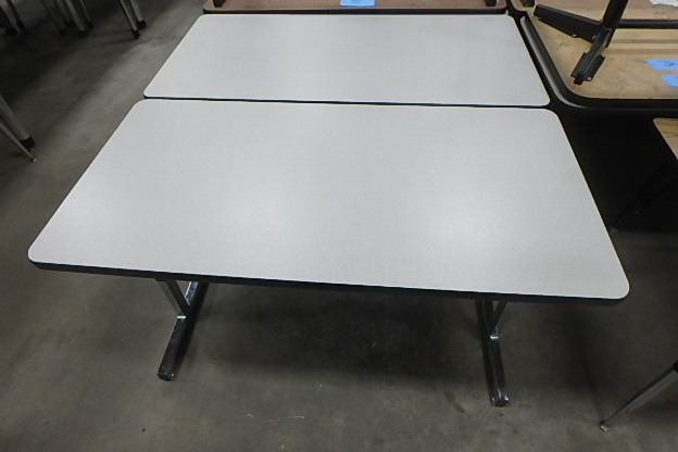 (6) Grey Top TablesDesks