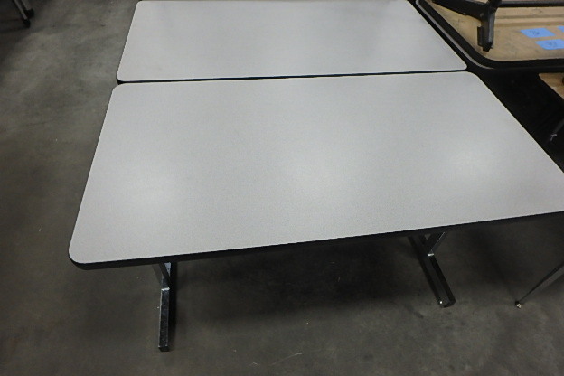 (6) Grey Top TablesDesks