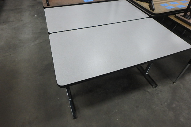 (6) Grey Top TablesDesks