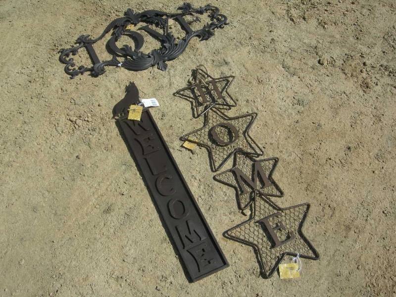 lot 28 image: Metal Signs