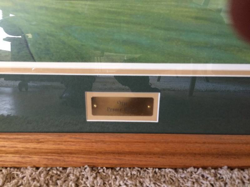 lot 46 image: 9th At Pebble Beach&nbspSigned By Jack Proctor Numbered 249750&nbspThe big three from the Original Pebble Beach PGA tournament. They do not play this format anymore.