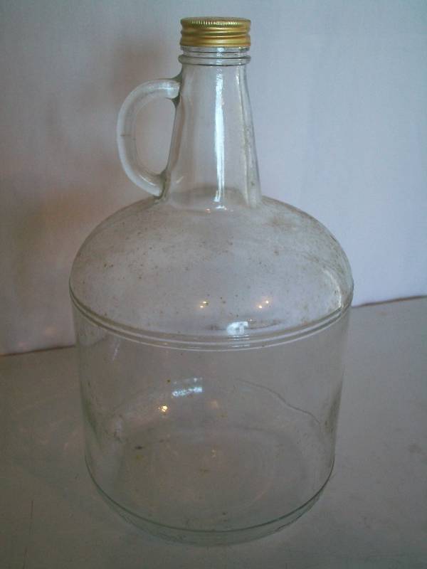 lot 21 image: 1 Gallon Glass Jugs