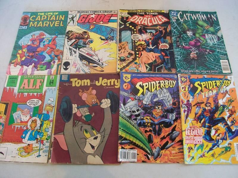 lot 23 image: Vintage Comic Books