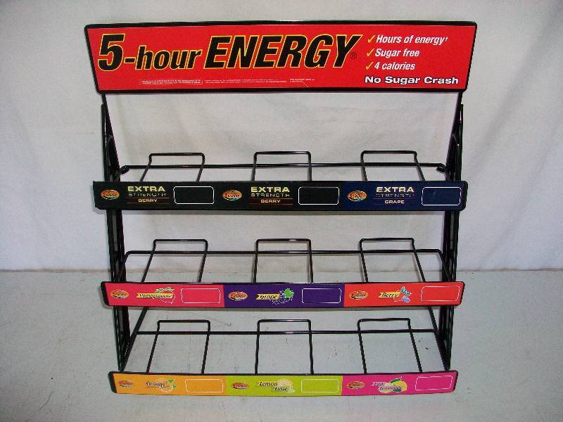 lot 35 image: 5-Hour Energy Displays