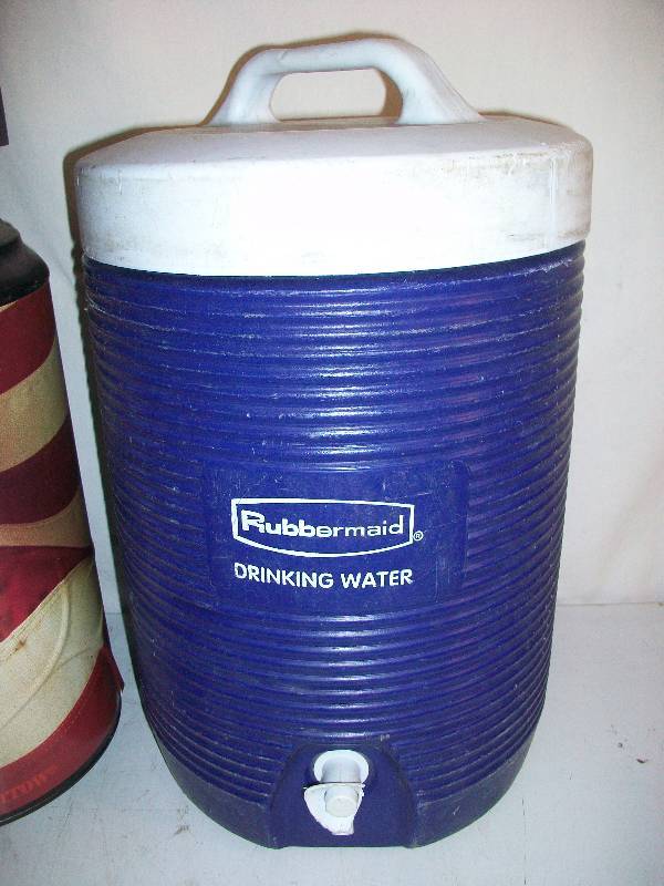 lot 62 image: Can Crusher & Water Jug