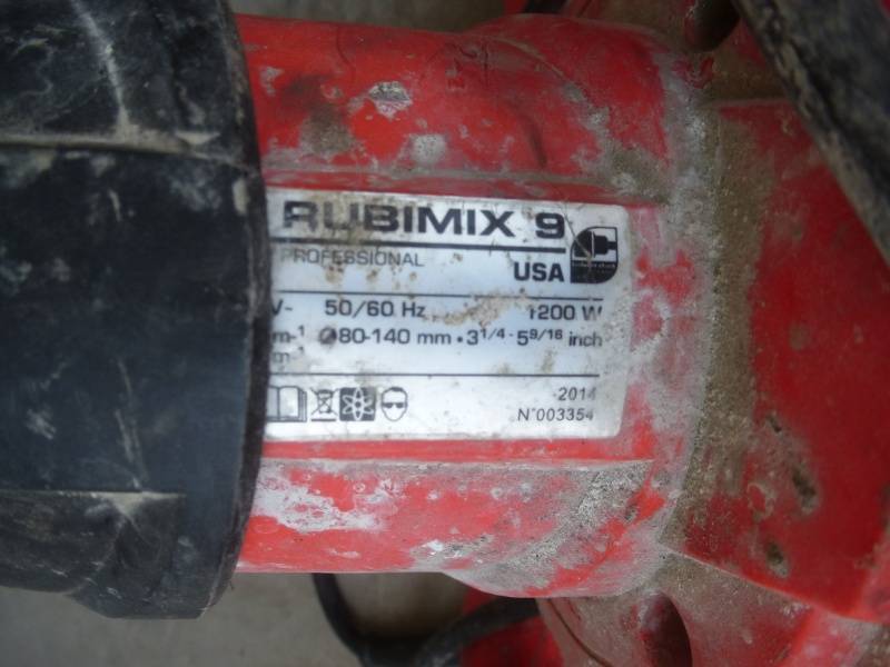 Rubi Mud Mixer & Rigid Drill