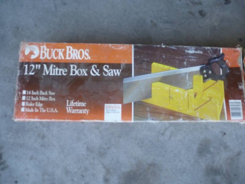 Buck Bros Mitre Box