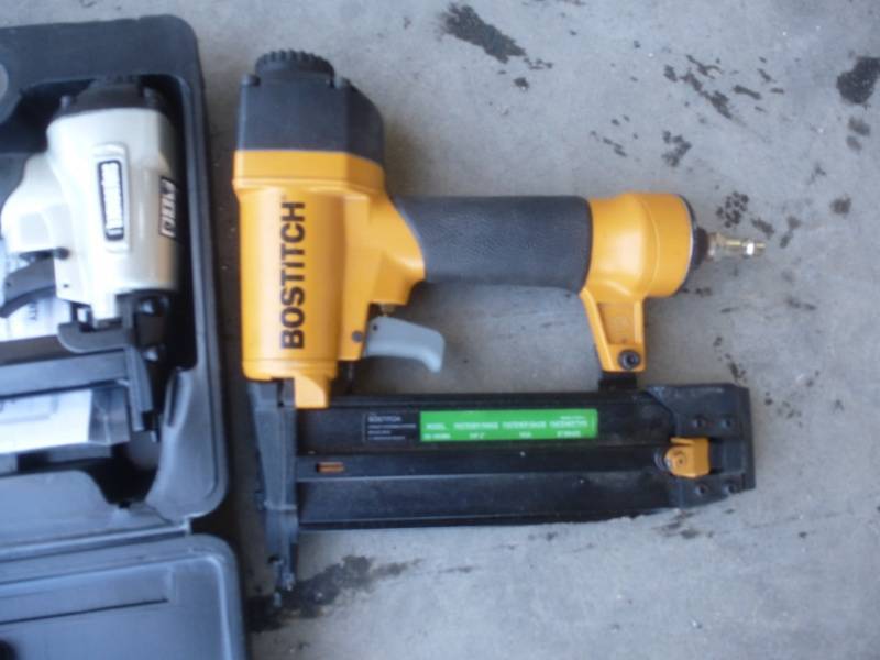 Bostich Pneumatic Brad Nail Gun & Sure bonder gun