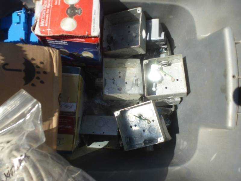 Tote of Electrical Parts