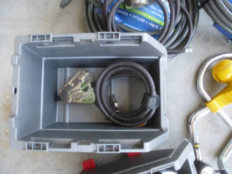 Receiver Locks, Cable & Bolt Bins
