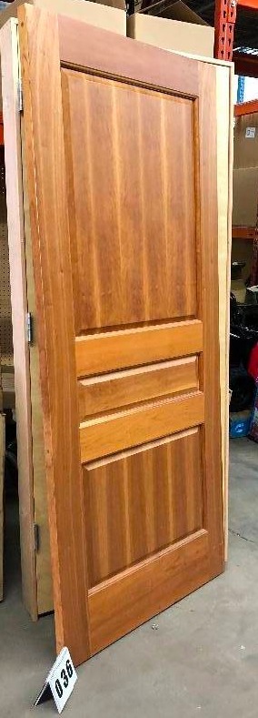 lot 36 image: 36 Solid Cherry Wood Door