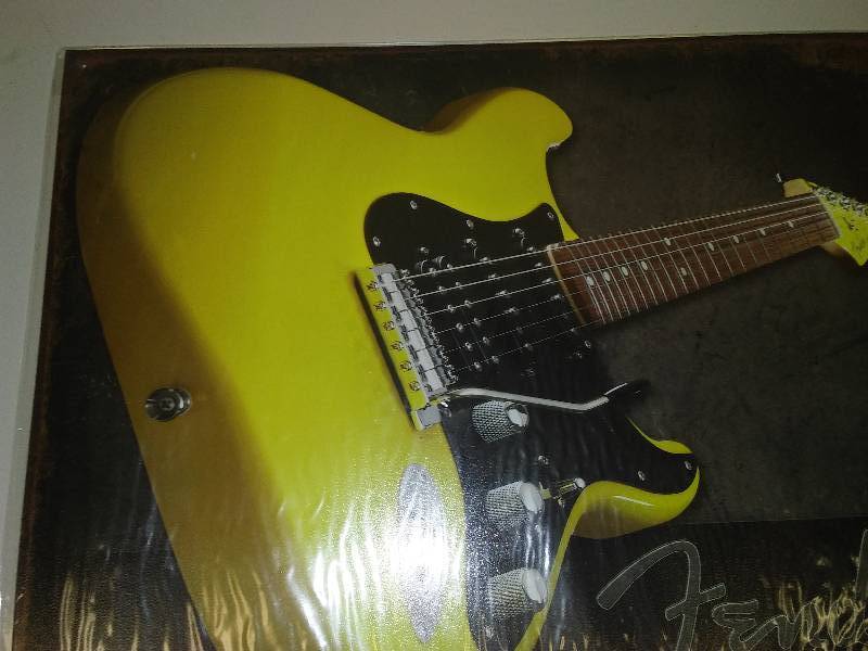 lot 58 image: Fender Guitars Metal Sign