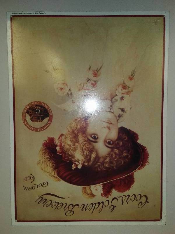lot 60 image: Coors Golden Beer, Golden Colorado Metal Sign