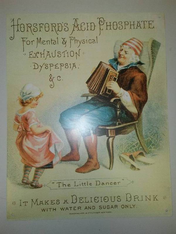 lot 62 image: Horsford Acid Phosphate Metal Sign