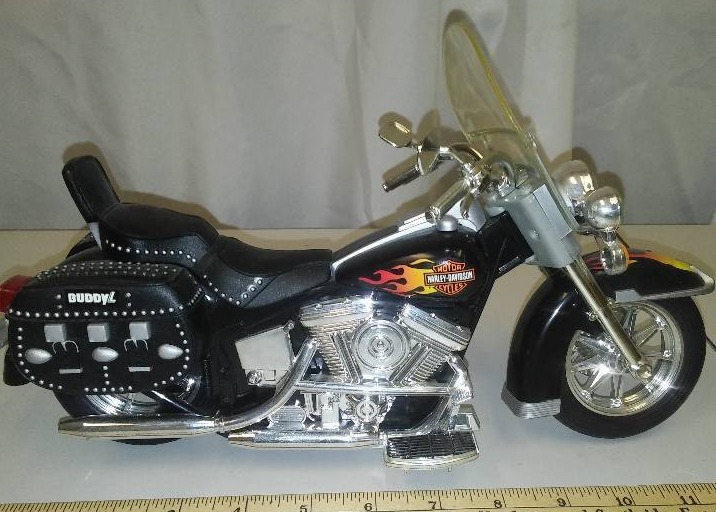 lot 115 image: Harley Davidson Buddy L Motorcycle,
