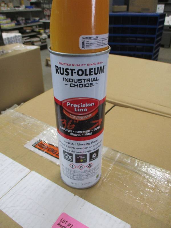 Caution Yellow Marking Paint