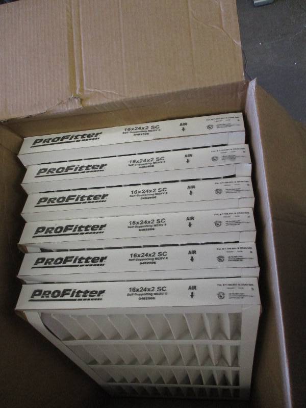 Air Filters  16x24x2