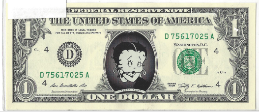 2009 Betty Boop Dollar